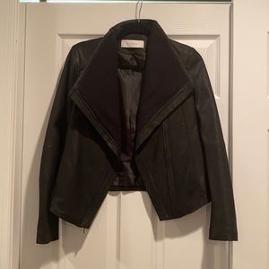 T Tahari Black Bomber/Blazer